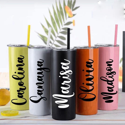 Customizable Name Vacuum Cup