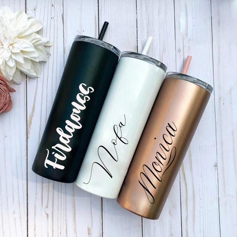 Customizable Name Vacuum Cup